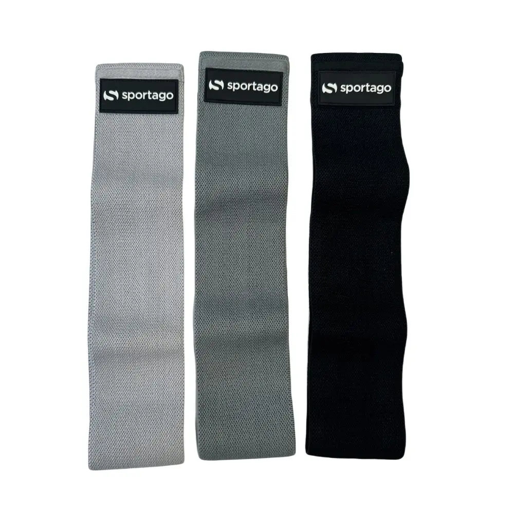 Sportago Hip Band set 3v1 textilních odporových gum
