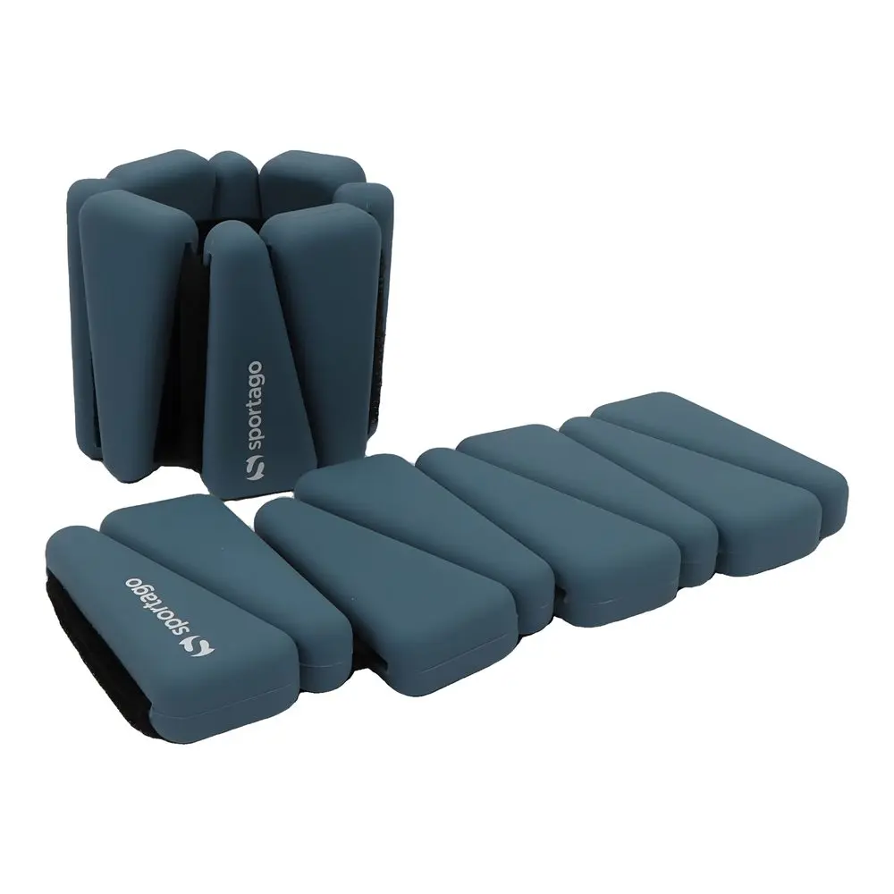 Sportago Fity Triangle – silikonové závaží na kotníky - 2x 0,4 kg