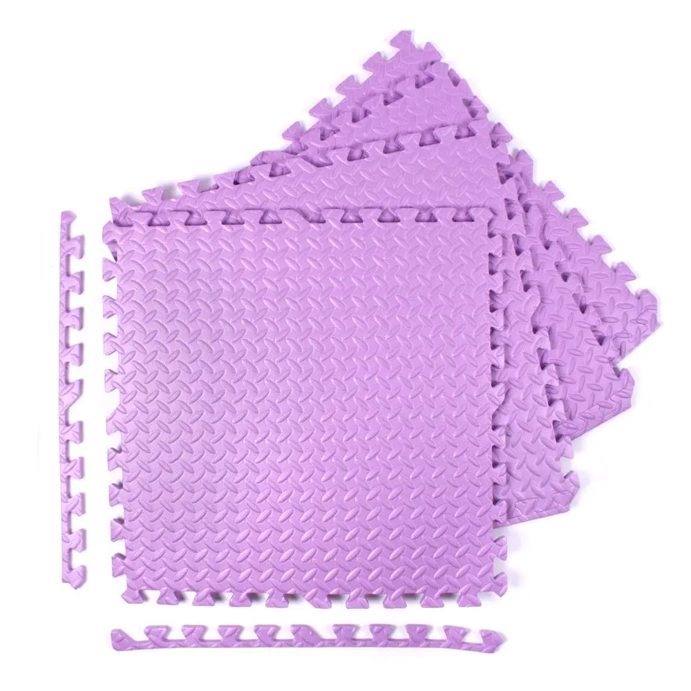 Puzzle podložka Sportago Easy-Lock 60x60x1,2 cm, 4 ks, fialová