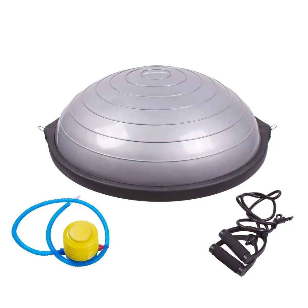 Balanční podložka Sportago Balance Ball - 63 cm šedá