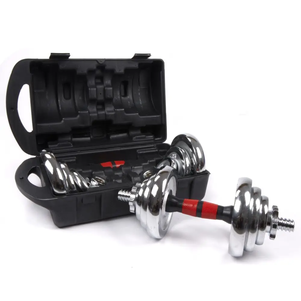 Sportago Premium set jednoručních nakládacích činek 2x10 kg