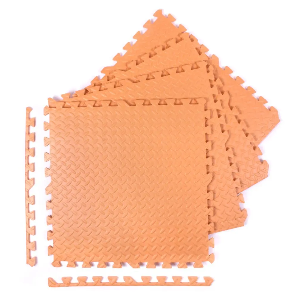 Puzzle podložka Sportago Easy-Lock 30x30x1,2 cm, 4 ks, oranžová