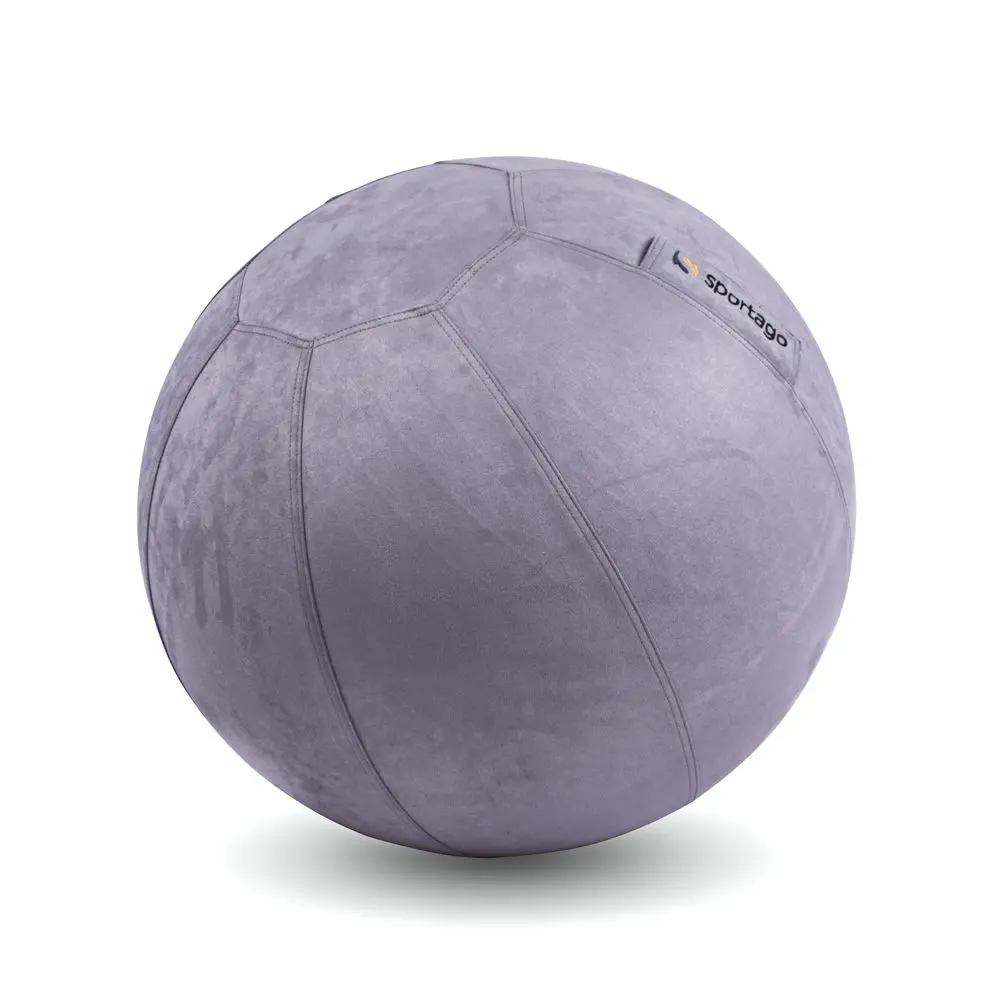 Sportago obal na gymnastický míč ze semiše - 65 cm