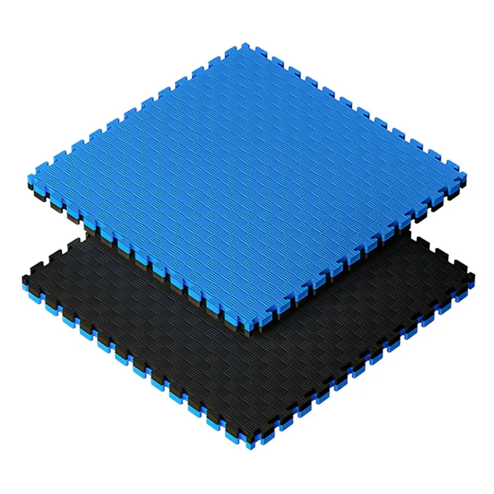 Sportago Tatami Taekwondo podložka 100x100cm černá-modrá