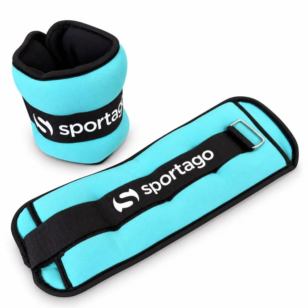 Sportago Mova 2×1,5 kg – neoprenová závaží na zápěstí a kotníky
