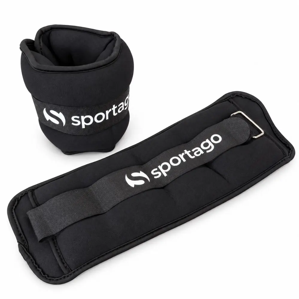 Sportago Mova 2×1,5 kg – neoprenová závaží na zápěstí a kotníky