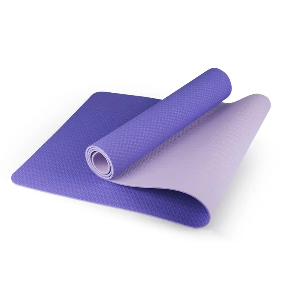 Podložka na cvičení Sportago TPE Yoga dvouvrstvá 183x61x0,6 cm - lila
