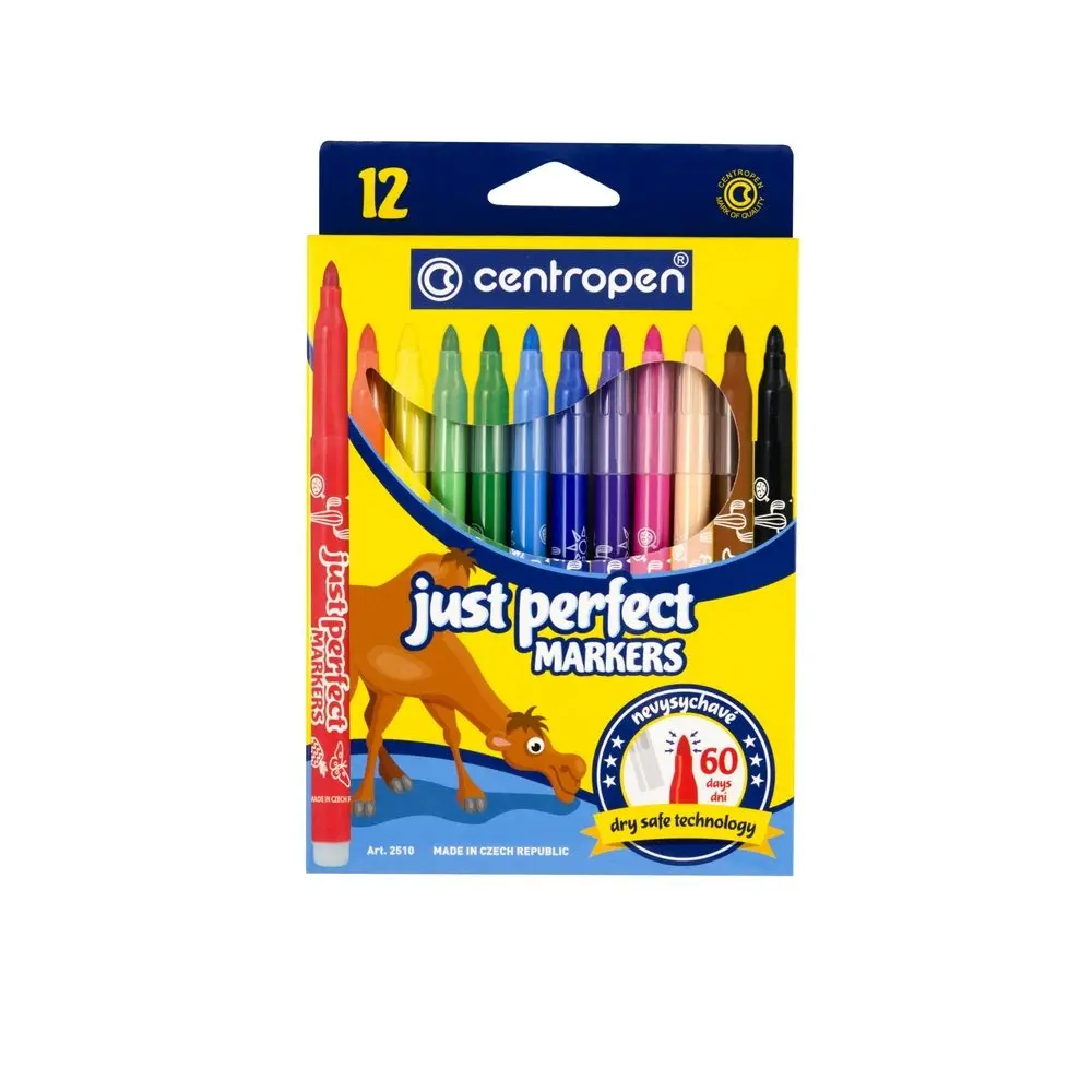 Centropen Popisovač Perfect 2510 nevysychavé (12 ks)