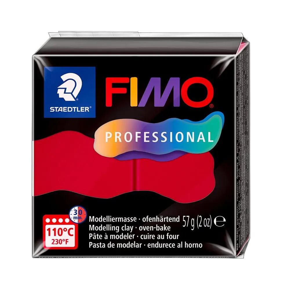 Staedtler FIMO Professional 57 g (8040-29) karmínová - 3 ks