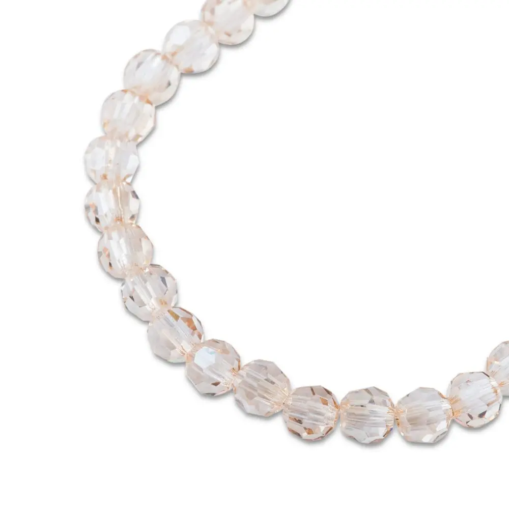 Preciosa MC perle kulatá 4 mm Crystal Honey - 45 ks