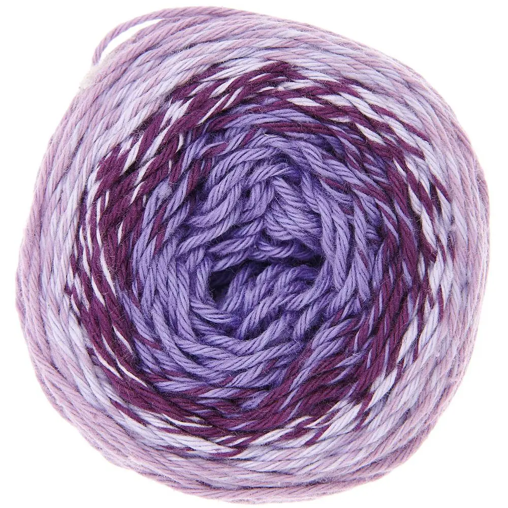 Rico Design Háčkovací příze Ricorumi Spin Spin odstín 008 fialová - 3 ks