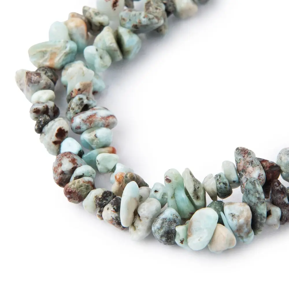 Zlomky z minerálu Larimar 80cm -