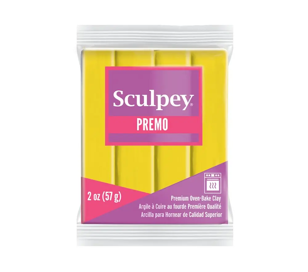 Sculpey PREMO Cadmium Yellow Hue žlutá kadmiová - 5 ks - 5 ks
