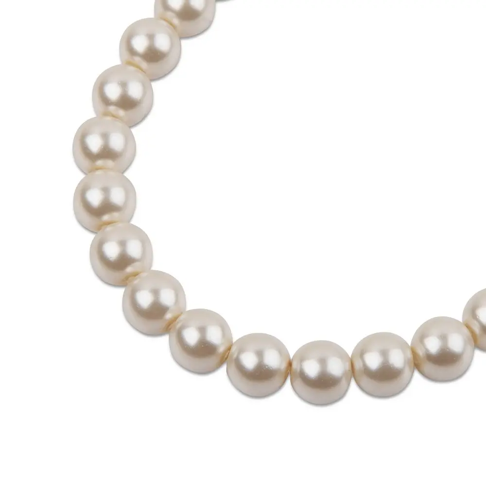 Preciosa kulatá perla MAXIMA 6 mm Pearl Effect White - 20 ks
