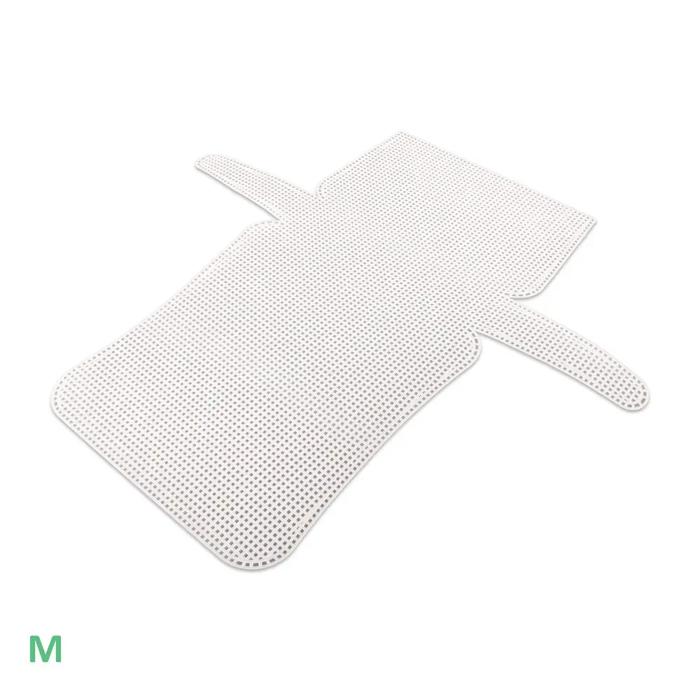 Plastová kanava jako základ na kabelku 415 x 455 x 1,5 mm bílá -