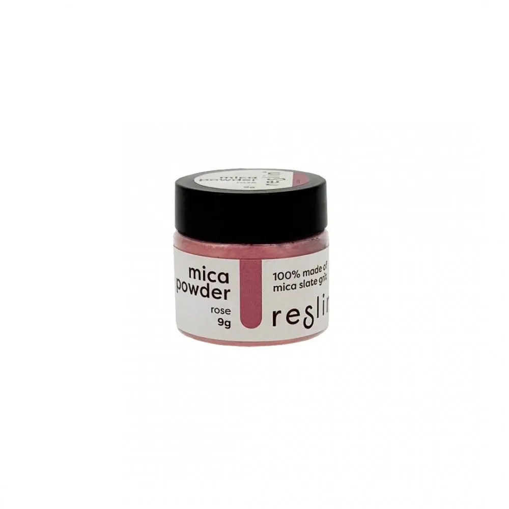 Reslin® Reslin perleťový mica prášek do ekologické pryskyřice 9 g růžový -