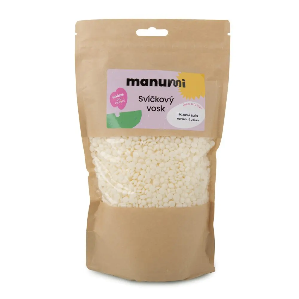Manumi sójová směs na výrobu vonných vosků 500 g - 5 balení
