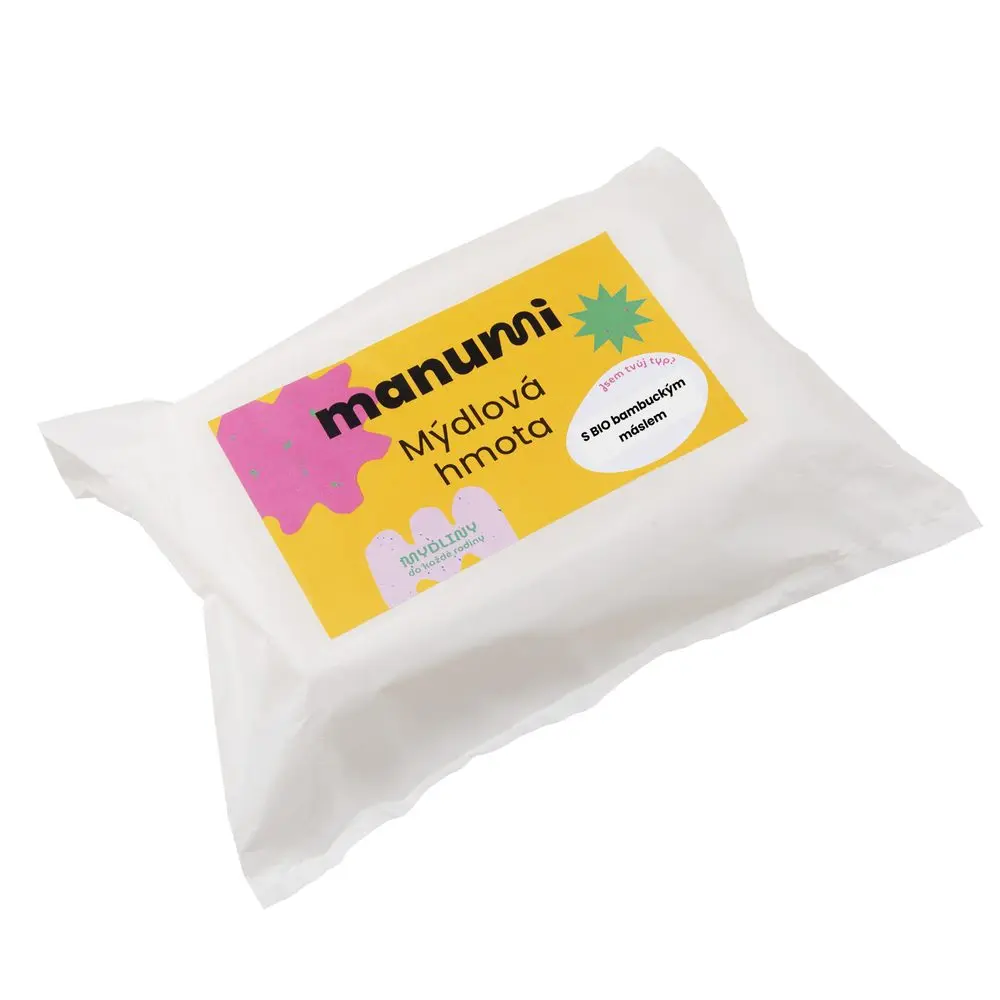 Manumi mýdlová hmota s BIO bambuckým máslem 1kg - 1 ks