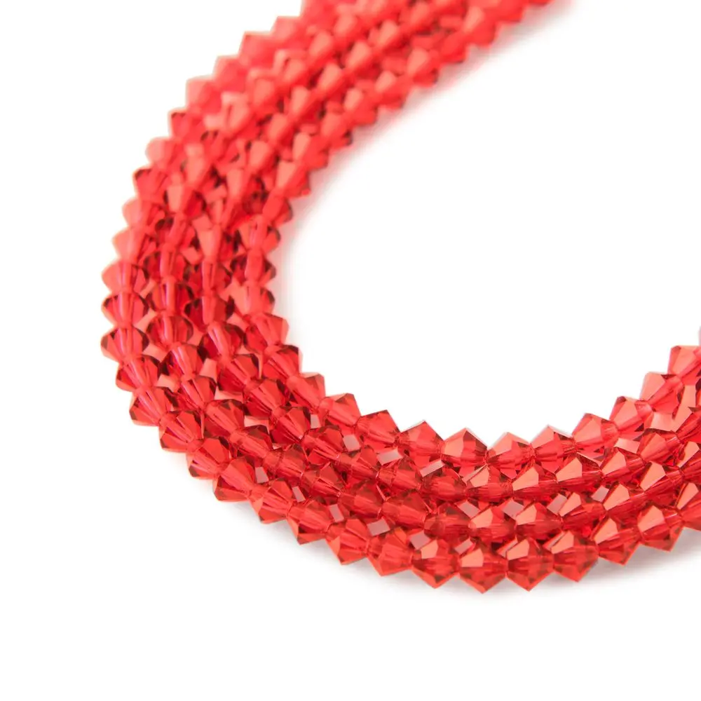Manumi české cínové perle 4 mm Light Siam -