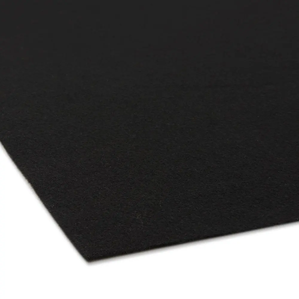 Filc / plsť dekorativní 1mm černá -