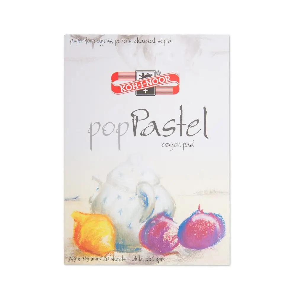 Koh-i-noor skicák pop PASTEL 20 listů 24,5x34,5cm 220g/m² lepený - 1 ks