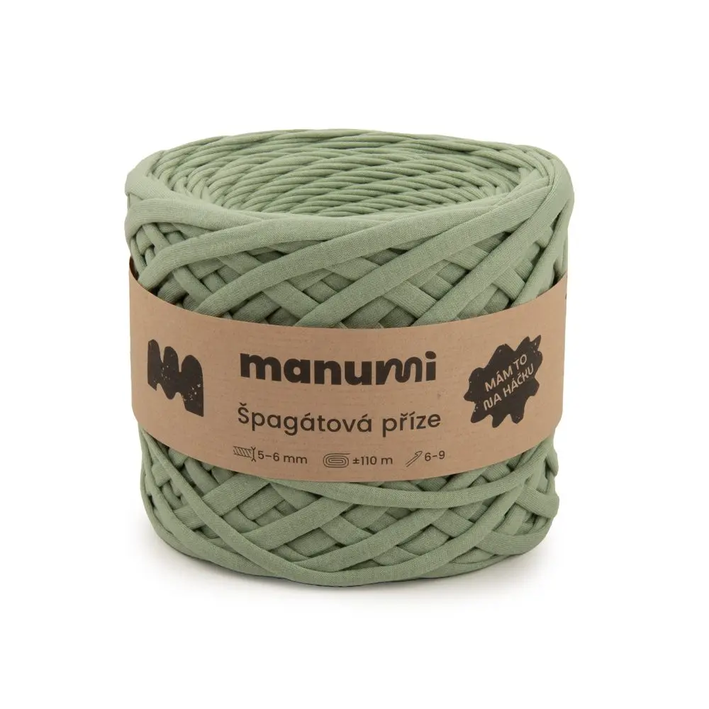 Manumi špagátová příze šalvějová - 3 ks
