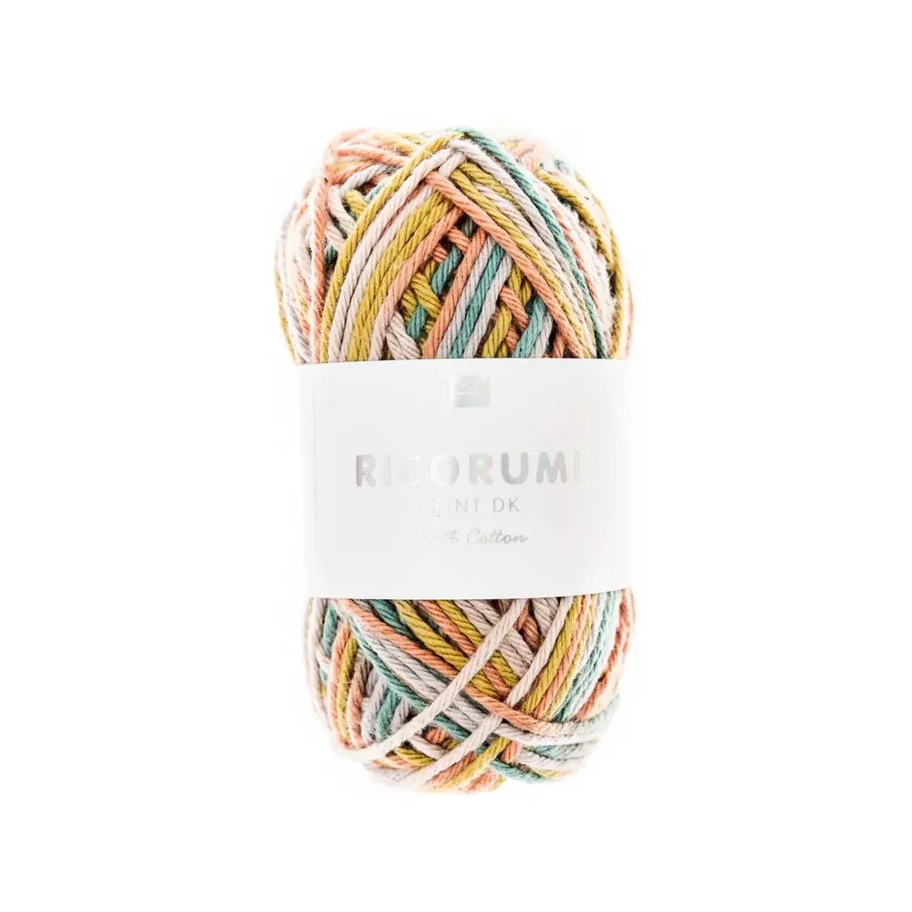 Rico Design Háčkovací příze Ricorumi Print odstín 004 multicolor - 1 ks