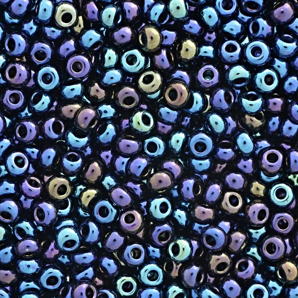 PRECIOSA ORNELA Rokajlové korálky - PRECIOSA rokajl 10/0 Iris (59135) č. 163 - 20 g