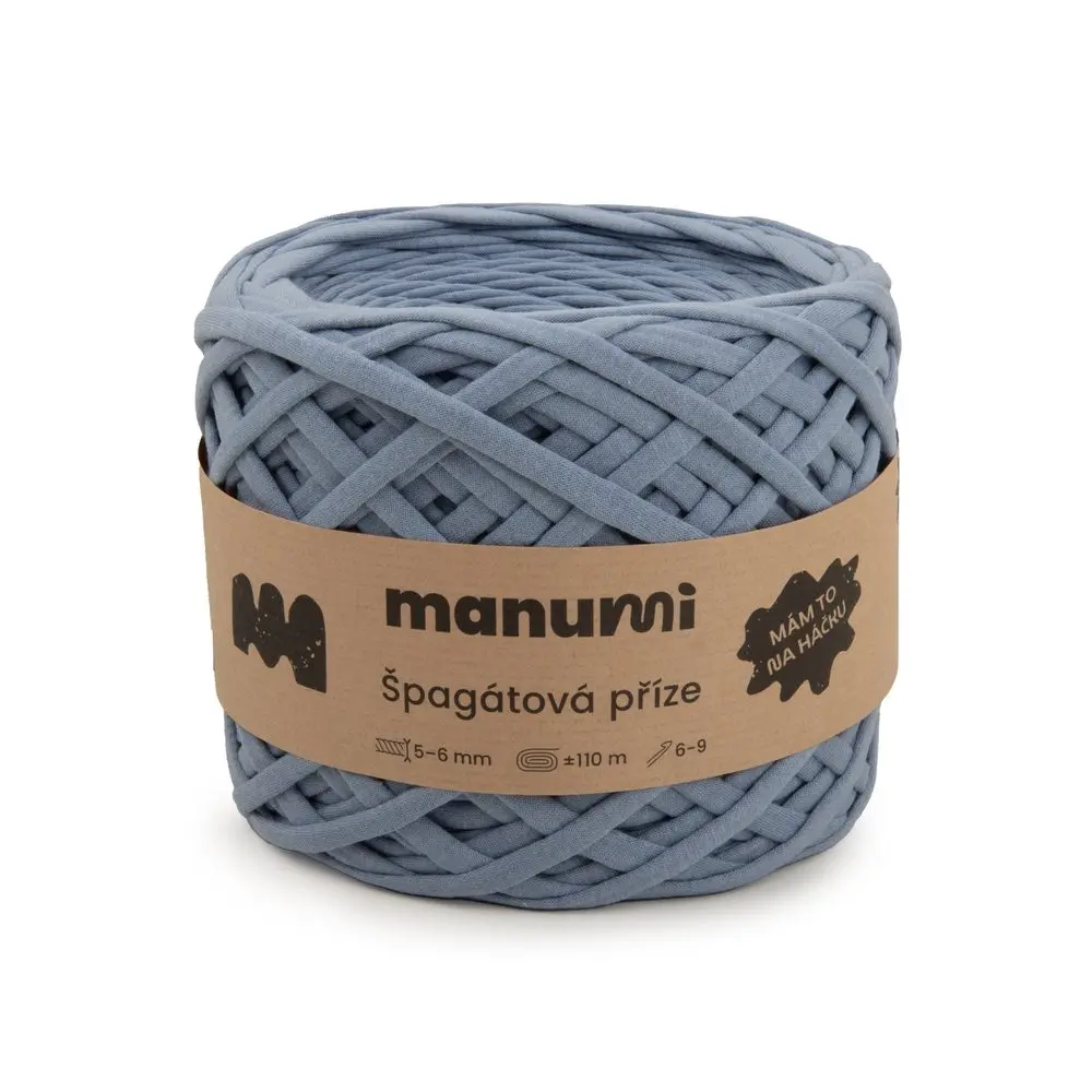Manumi špagátová příze světle modrá -
