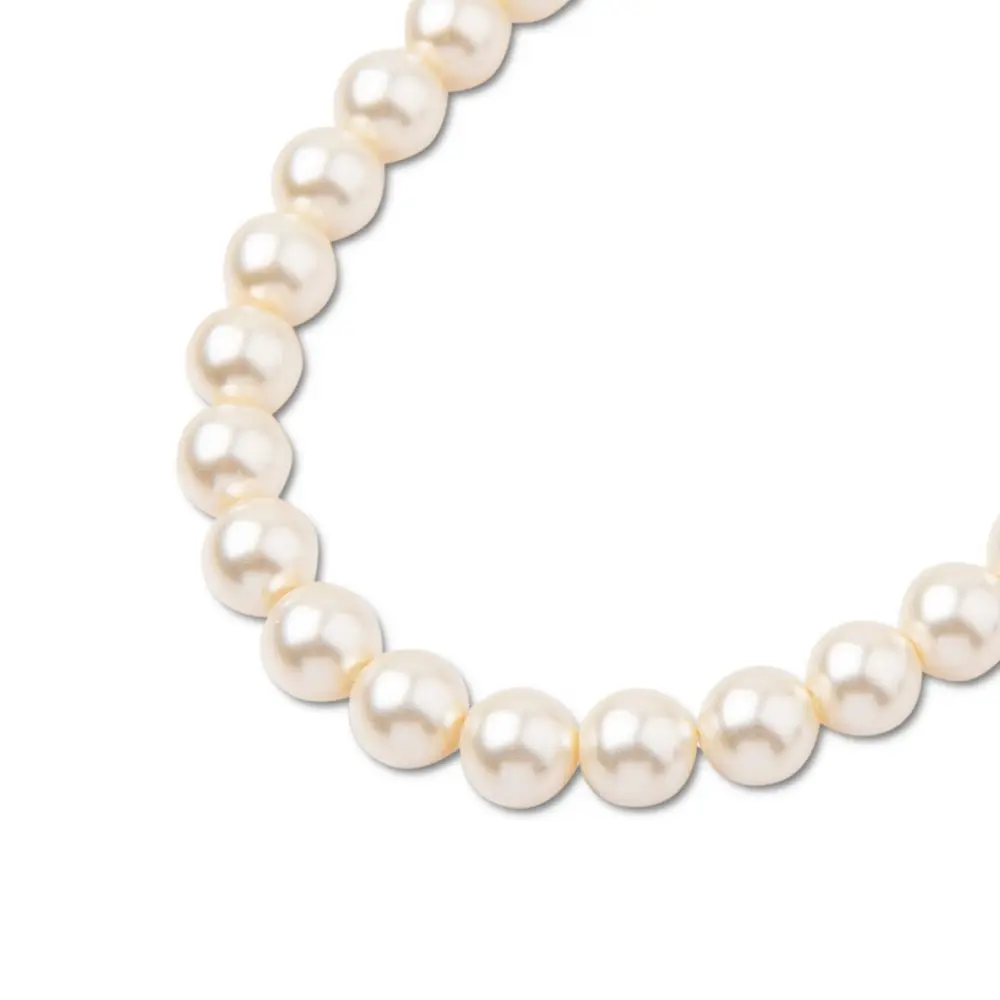 Preciosa kulatá perla MAXIMA 4 mm Pearl Effect Light Creamrose -