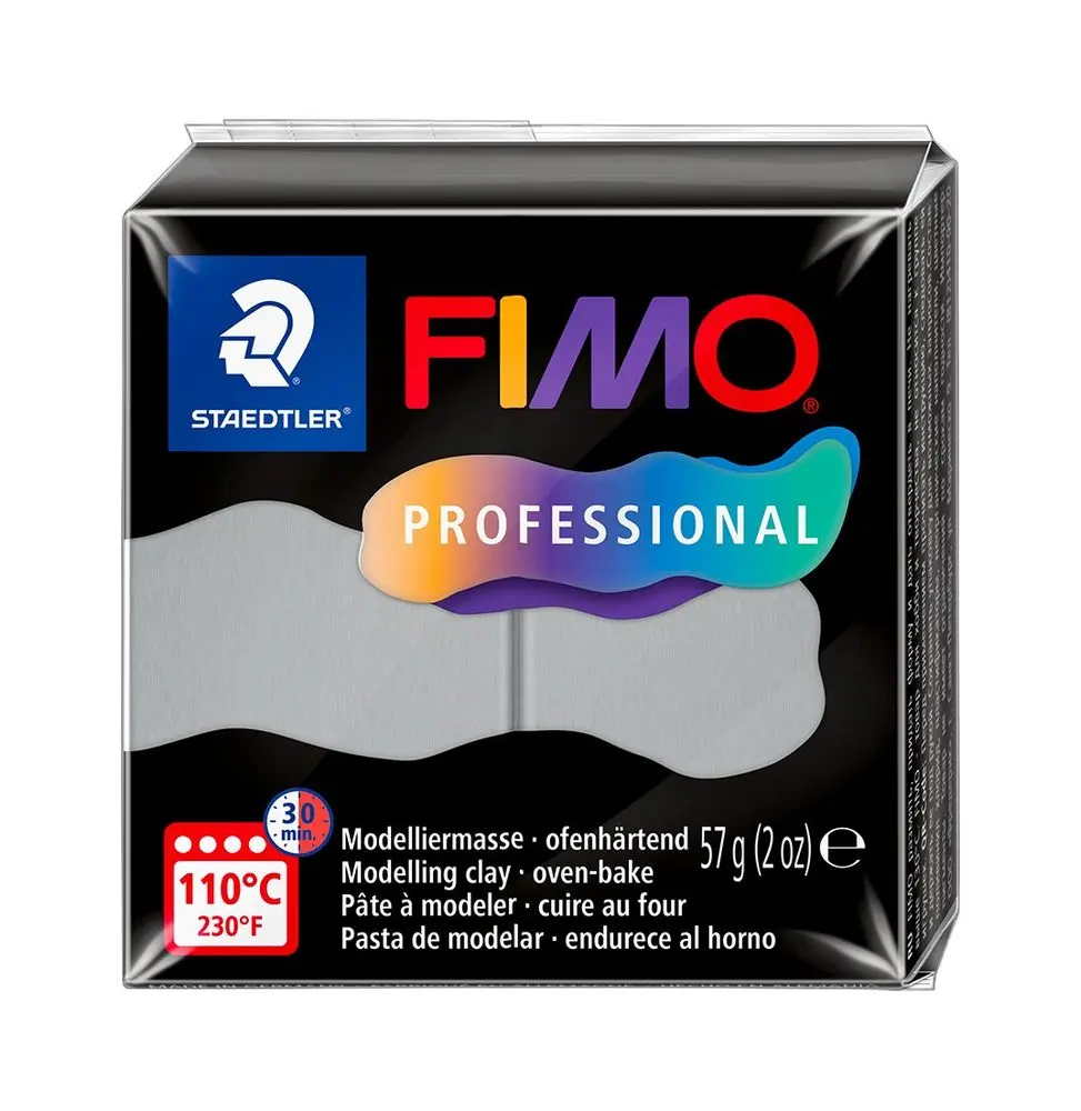 Staedtler FIMO Professional 57 g (8040-80) delfíní šedá - 3 ks