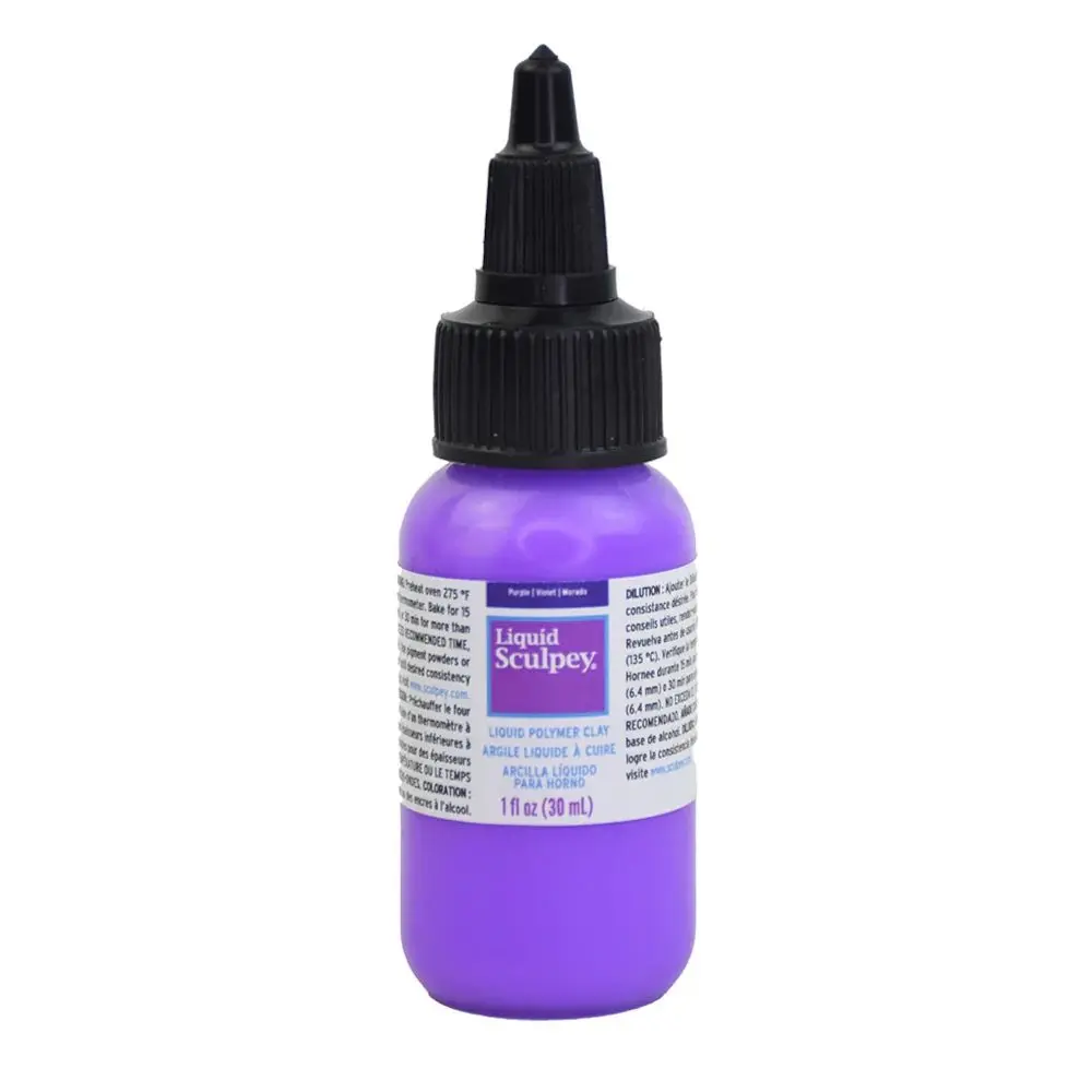 Sculpey tekutá polymerová hmota 30ml Purple fialová -