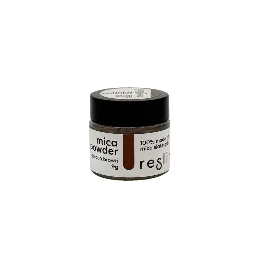 Reslin® Reslin perleťový mica prášek do ekologické pryskyřice 9 g hnědý -