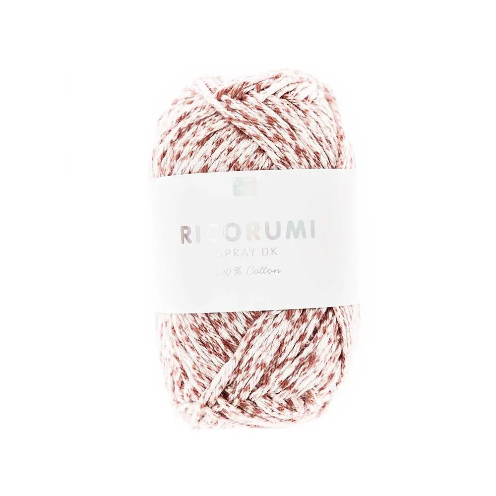 Rico Design Háčkovací příze Ricorumi Spray odstín 003 červená - 1 ks