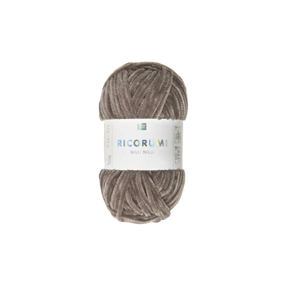 Rico Design Žinylková příze Ricorumi Nilli Nilli odstín 023 nugátová - 3 ks