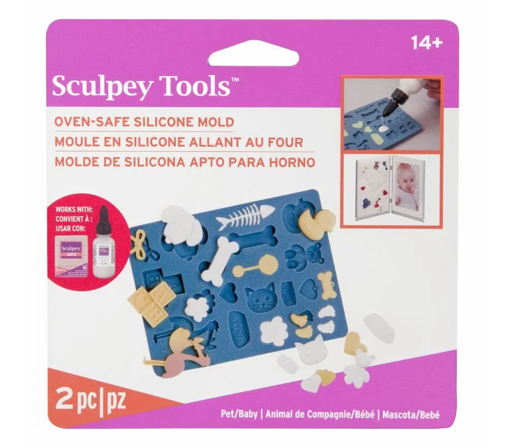 Sculpey silikonová forma pro děti - 1 ks