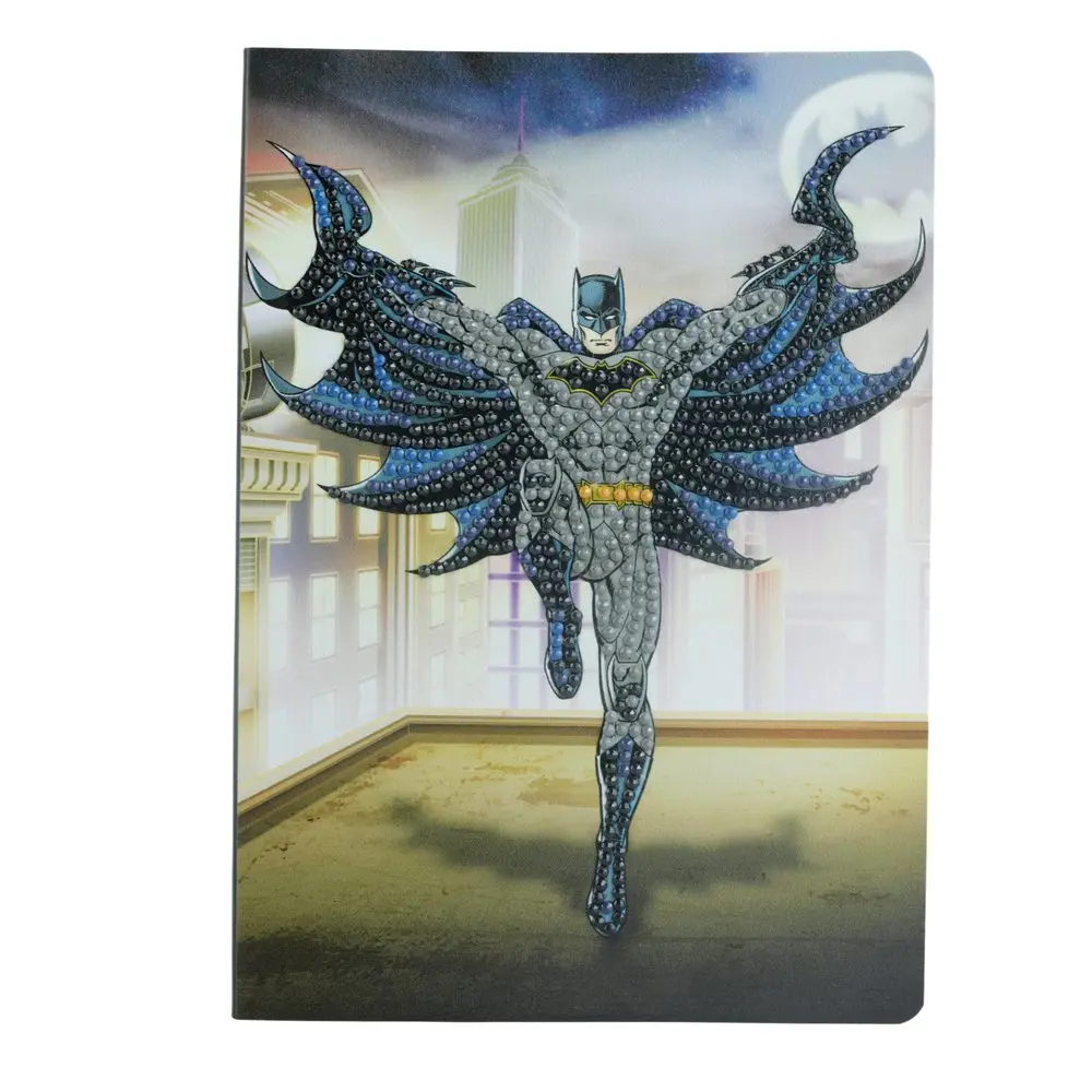 Diamantové malování nedatovaný diář DC Comics Batman -