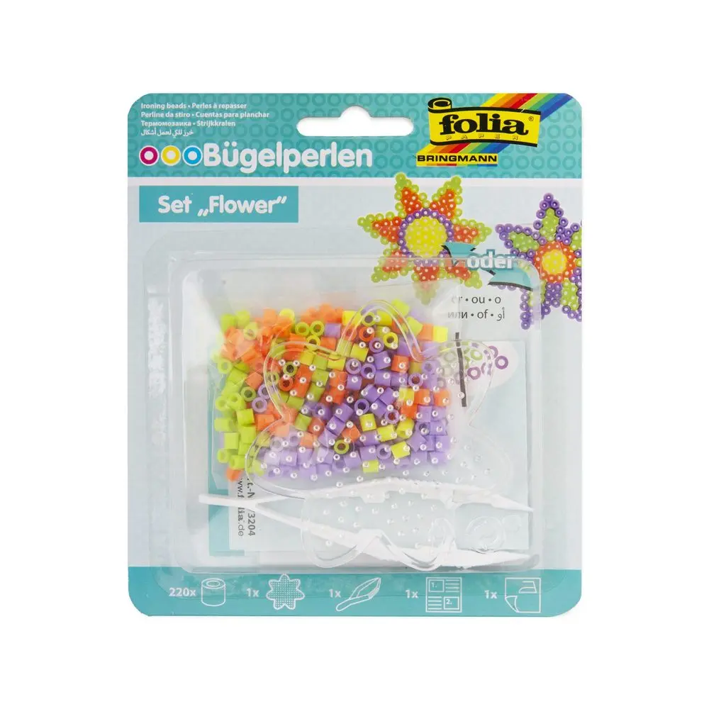 Sada zažehlovacích korálků Flower - 3 balení