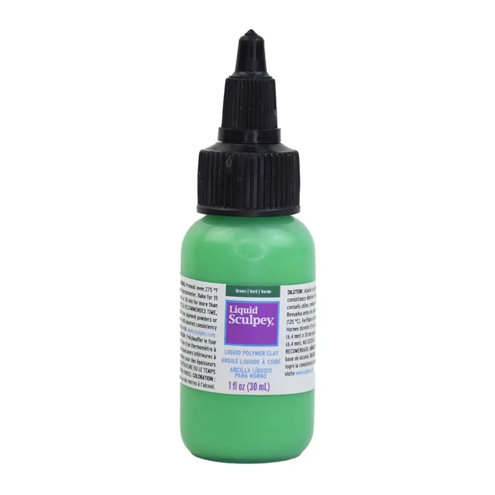 Sculpey tekutá polymerová hmota 30ml Green zelená - 1 ks
