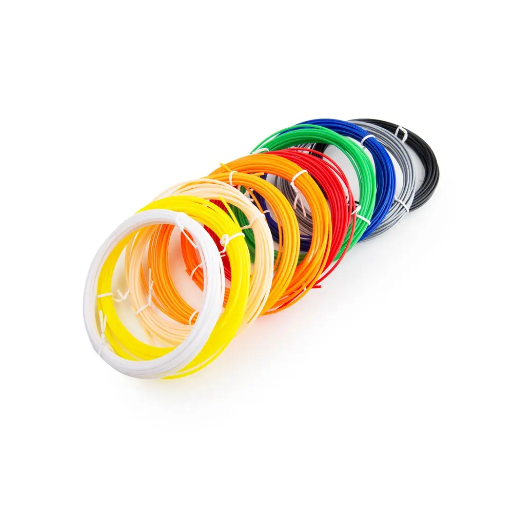 3D pero náplně ABS filament 10x5m mix barev - 1 balení