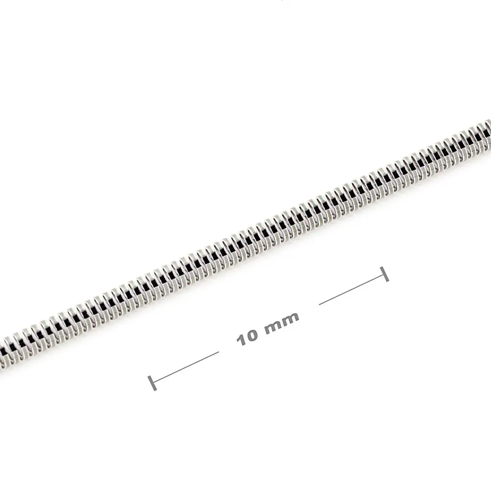 Ochranná dutinka French wire 1,1 mm v barvě stříbra - 1 g