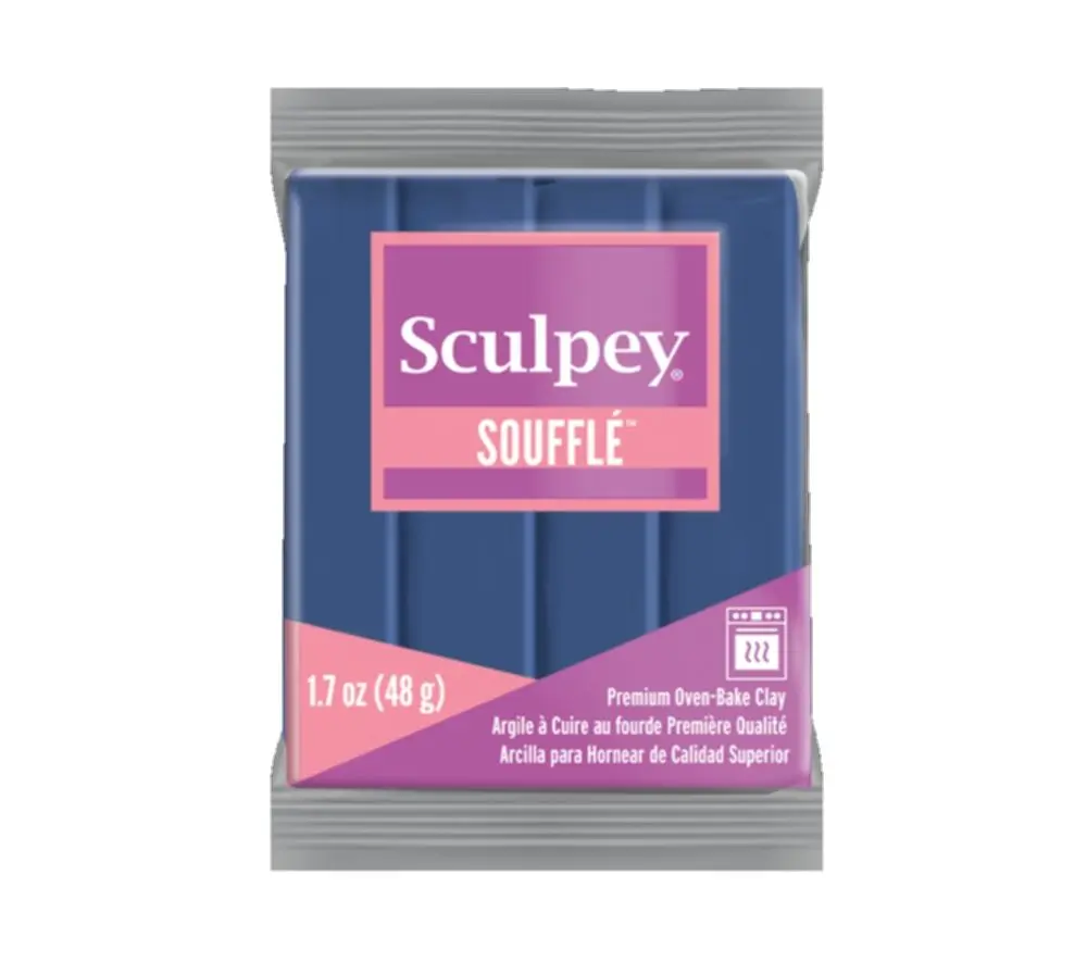 Sculpey SOUFFLÉ Midnight Blue modrá - 1 ks