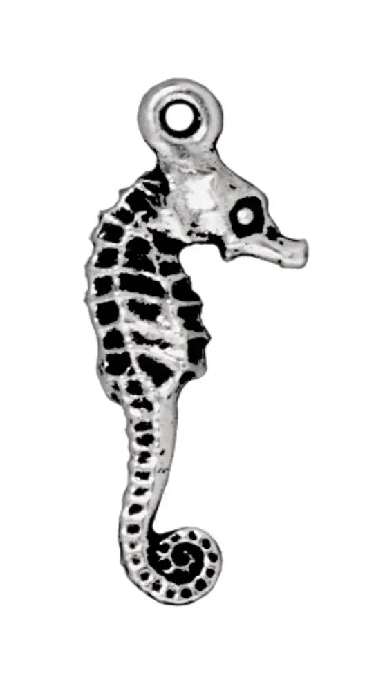 TierraCast přívěsek Seahorse starostříbrný - 1 ks