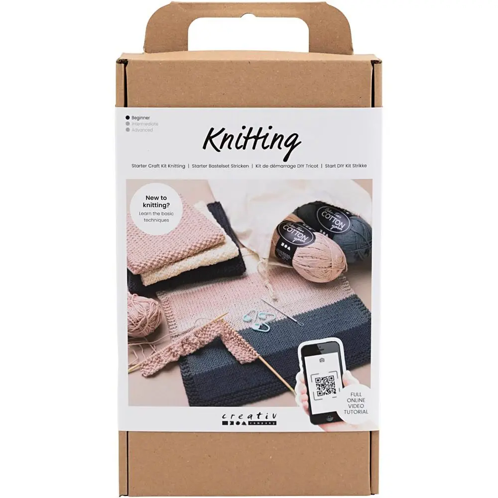 Creativ Company Kreativní sada na pletení pro začátečníky -