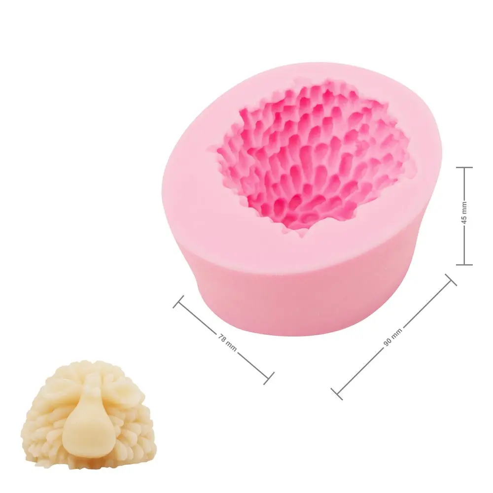 Manumi silikonová forma na odlévání kreativní hmoty 90 x 78 x 45 mm ve tvaru ovečky -