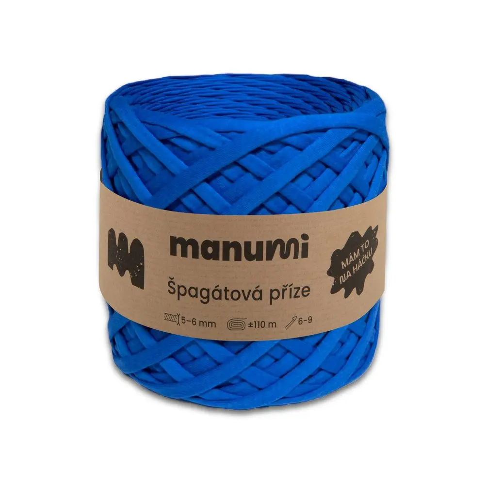 Manumi špagátová příze modrá - 1 ks