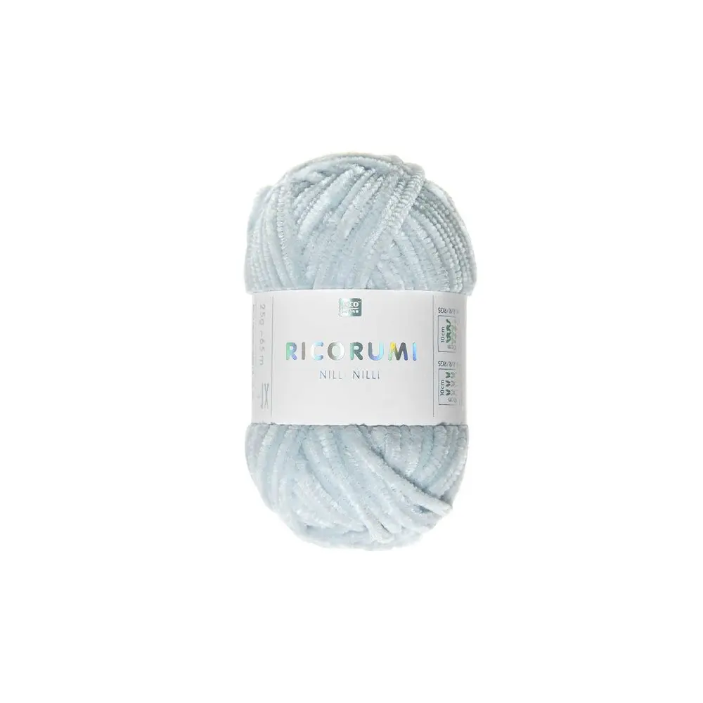 Rico Design Žinylková příze Ricorumi Nilli Nilli odstín 014 světle modrá - 1 ks