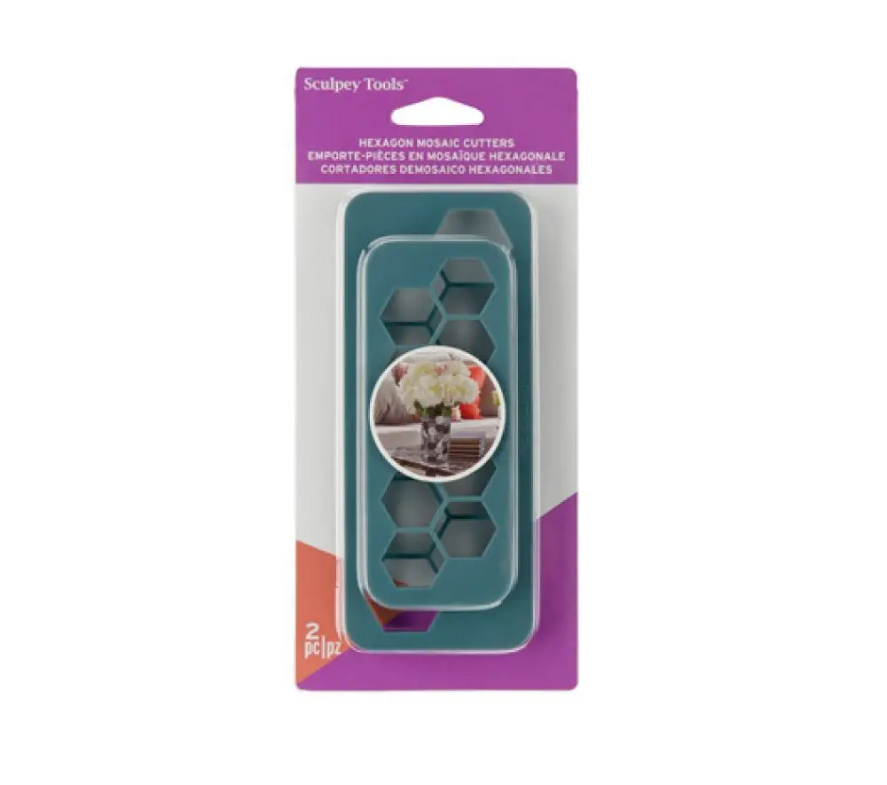 Sculpey vykrajovátka mozaika hexagon -