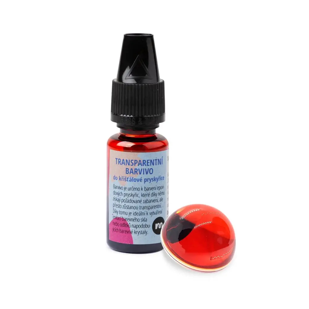 Manumi Transparentní NANO barvivo do křišťálové pryskyřice oranžové 5ml - 1 ks