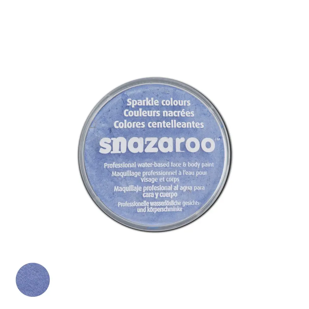 Snazaroo barva na obličej perleťová modrá 18ml - 1 ks
